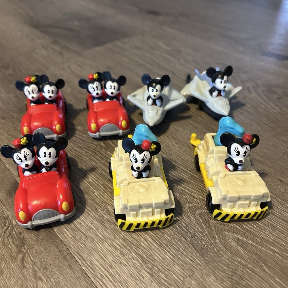 McDonald's Happy Meal Disney Mickey and Minnie's Runaway Railway Set Of 7